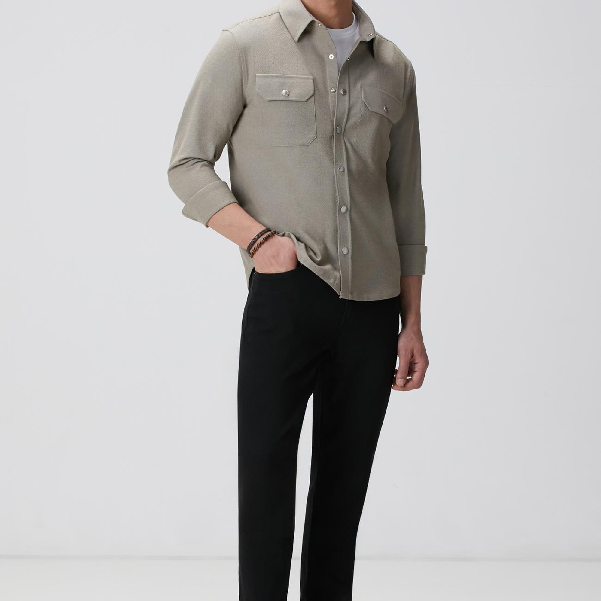 Network Erkek Siyah Denim Pantolon