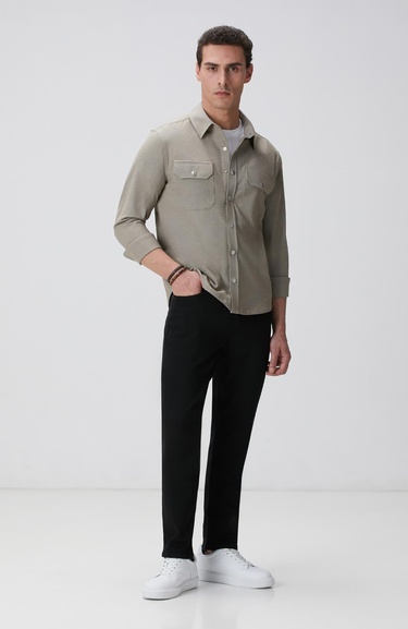  Network Erkek Siyah Denim Pantolon