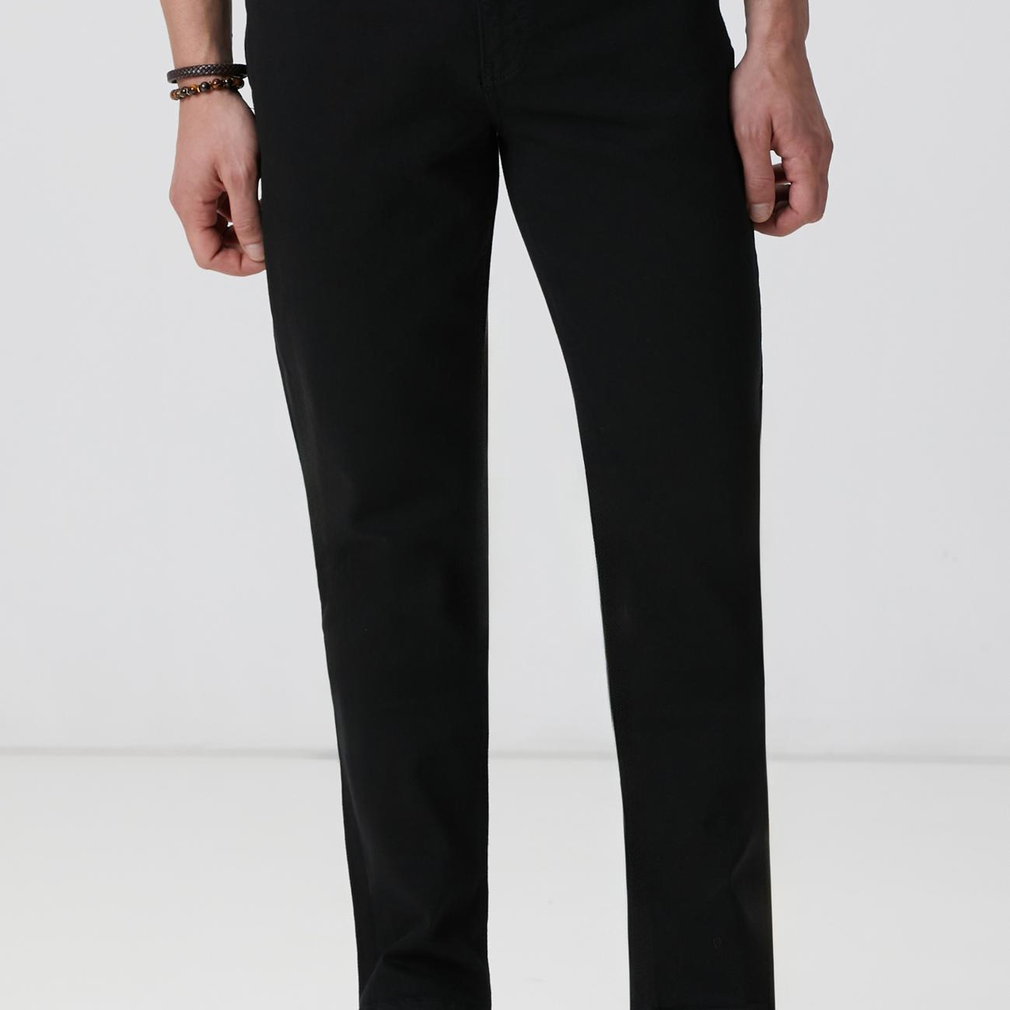 Network Erkek Siyah Denim Pantolon