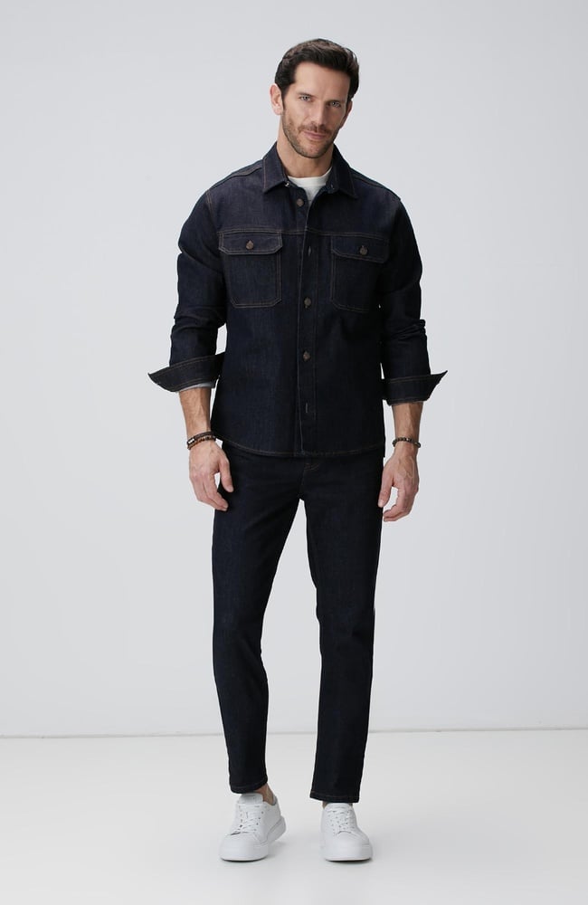  Network Erkek Lacivert Denim Pantolon