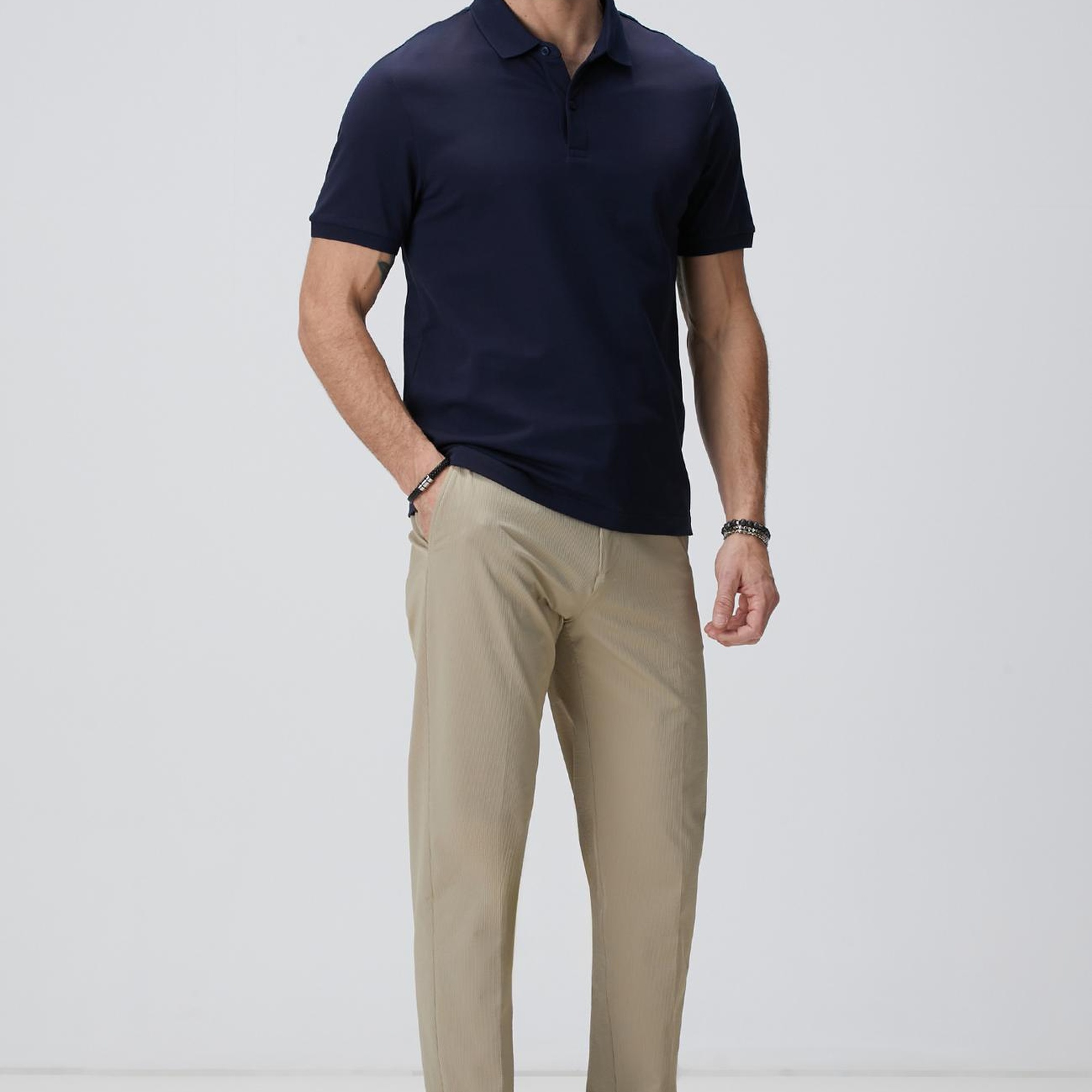 Network Erkek N-Tech Lacivert Polo Yaka T-shirt