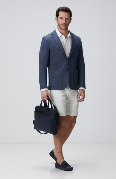  Network Erkek Indigo Ceket