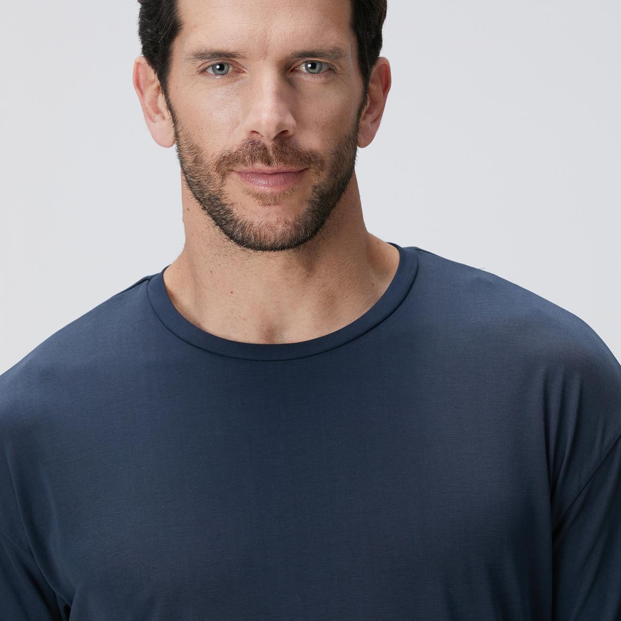 Network Erkek Lacivert Basic T-shirt