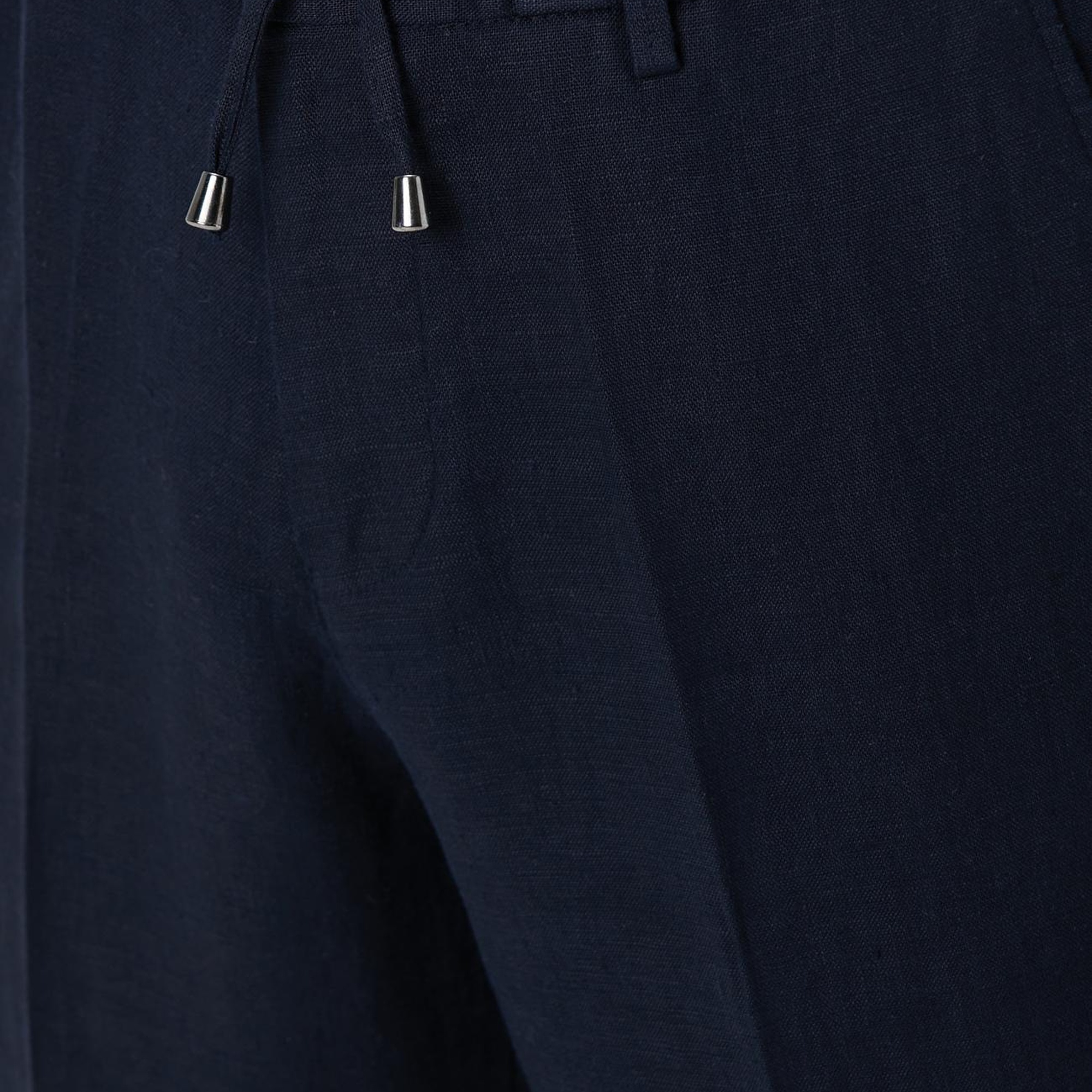 Network Erkek Lacivert Keten Pantolon