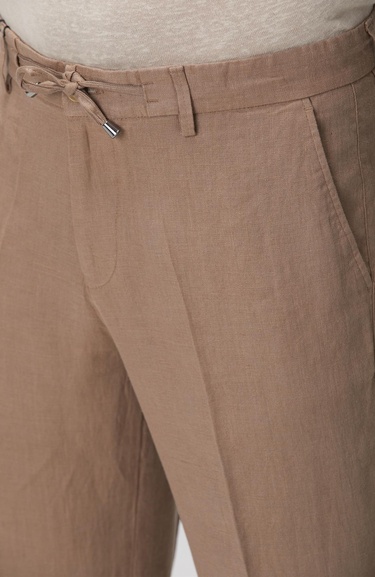  Network Erkek Vizon Keten Jogger Pantolon