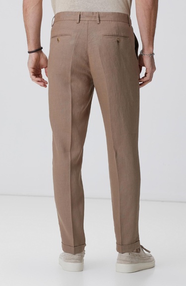  Network Erkek Vizon Keten Jogger Pantolon