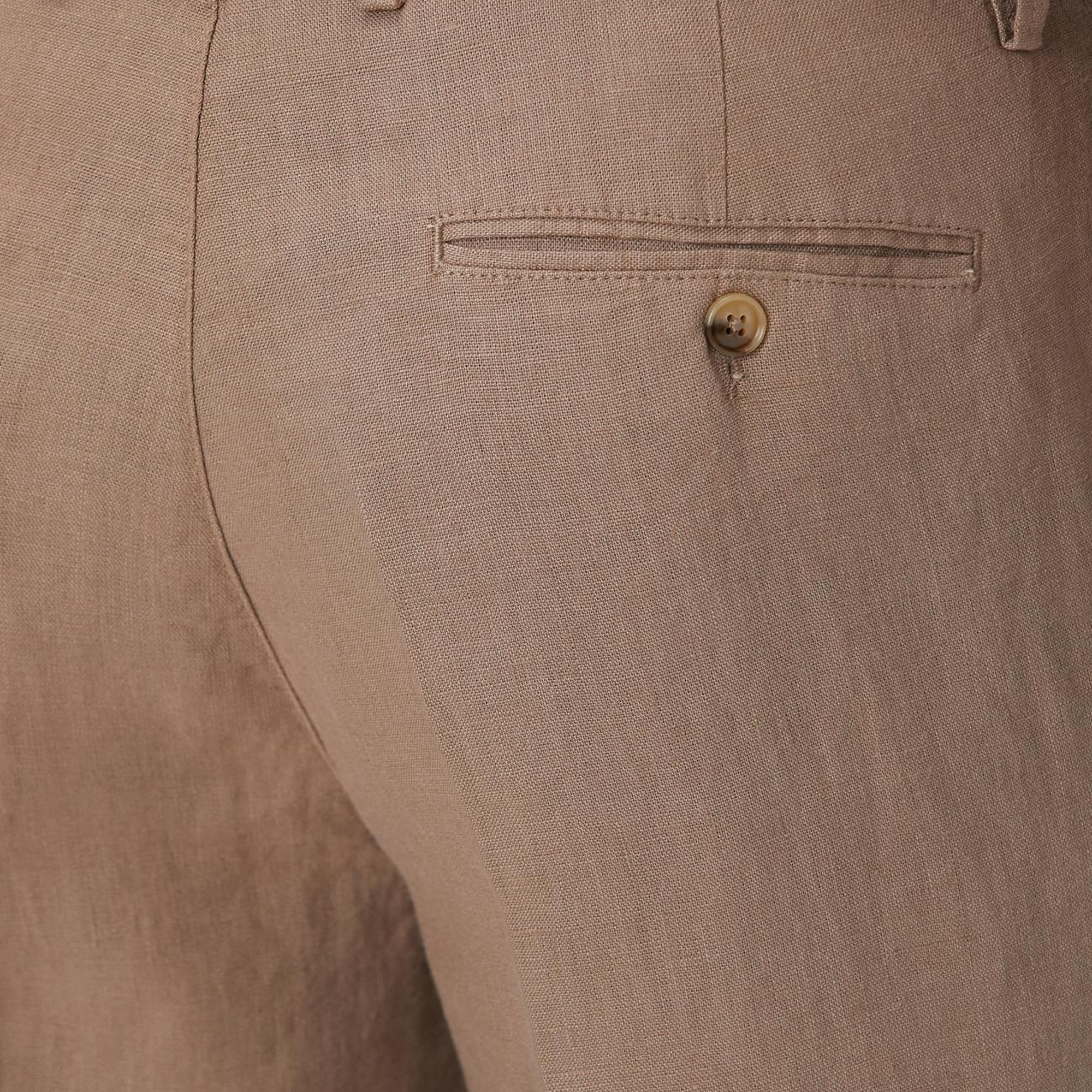 Network Erkek Vizon Keten Jogger Pantolon