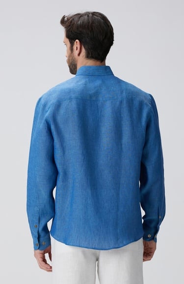  Network Erkek Turkuaz Gömlek