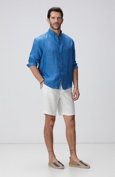  Network Erkek Turkuaz Gömlek