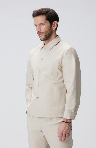  Network Erkek Bej Dış Gömlek