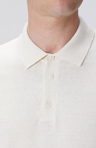  Network Erkek Kırık Beyaz Keten Karışımlı Kazak