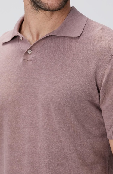  Network Erkek Gül Kurusu Keten Karışımlı Kazak