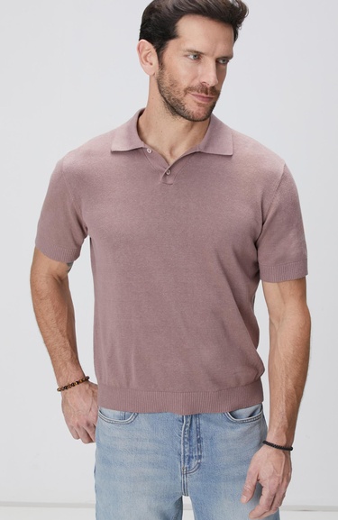  Network Erkek Gül Kurusu Keten Karışımlı Kazak