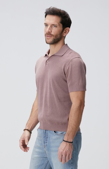  Network Erkek Gül Kurusu Keten Karışımlı Kazak