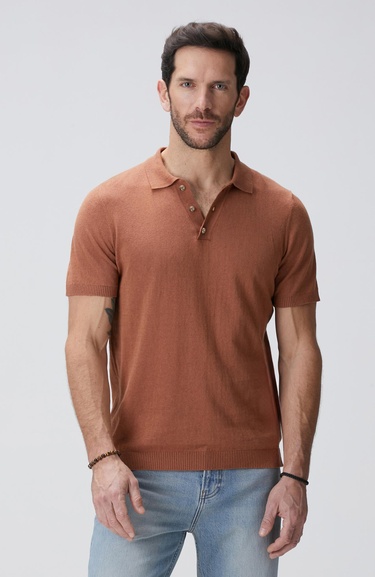  Network Erkek Tarçın Keten Karışımlı Kazak