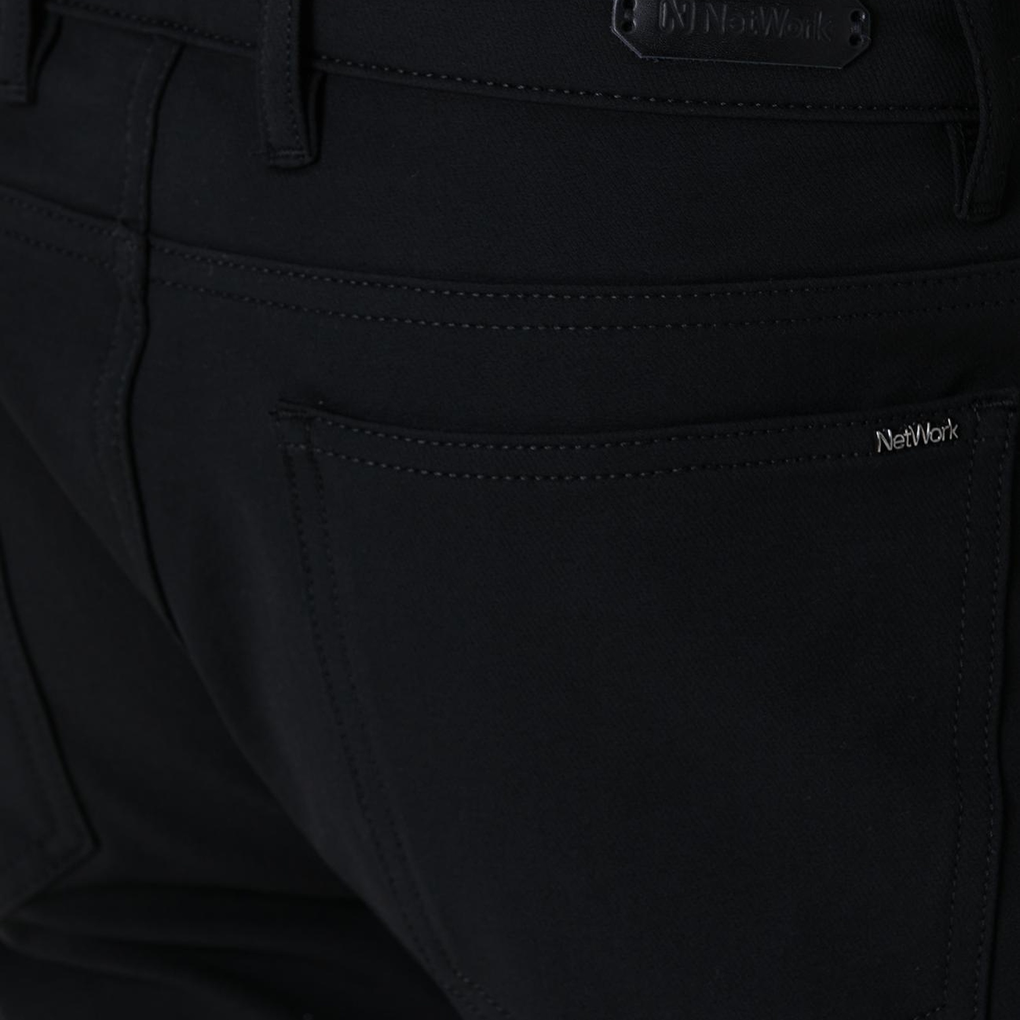 Network Erkek Siyah N-Tech Casual Pantolon