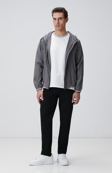  Network Erkek Siyah N-Tech Casual Pantolon