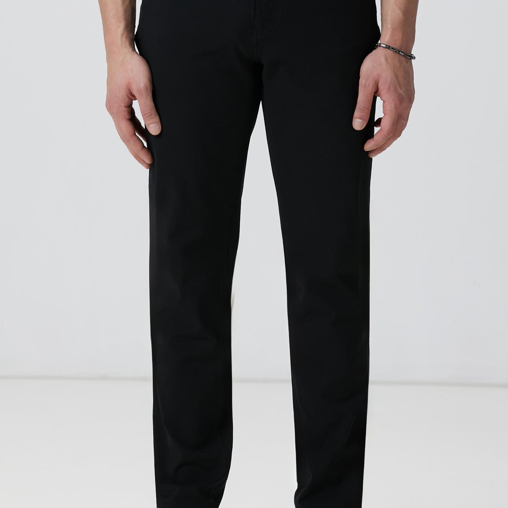 Network Erkek Siyah N-Tech Casual Pantolon