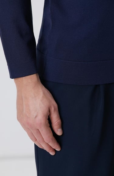  Network Erkek Lacivert Triko