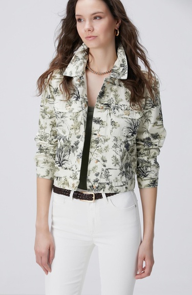  Network Kadın Beyaz Denim Pantolon