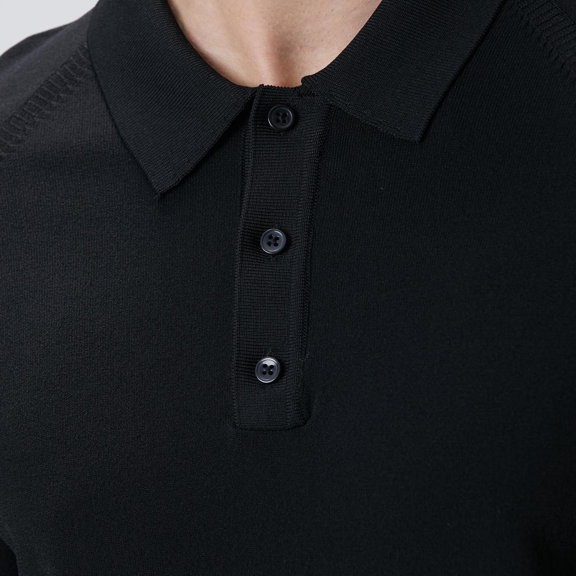 Network Erkek Siyah Triko