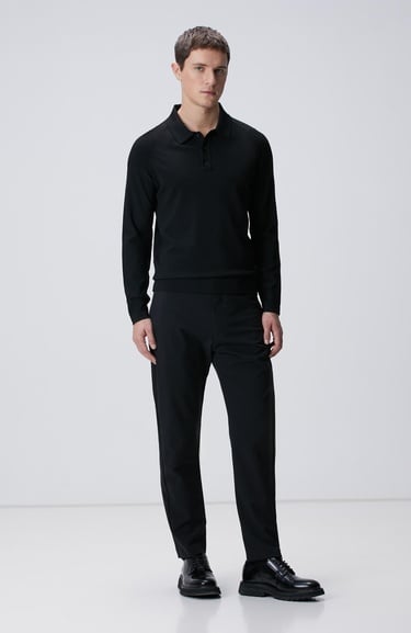  Network Erkek Siyah Triko