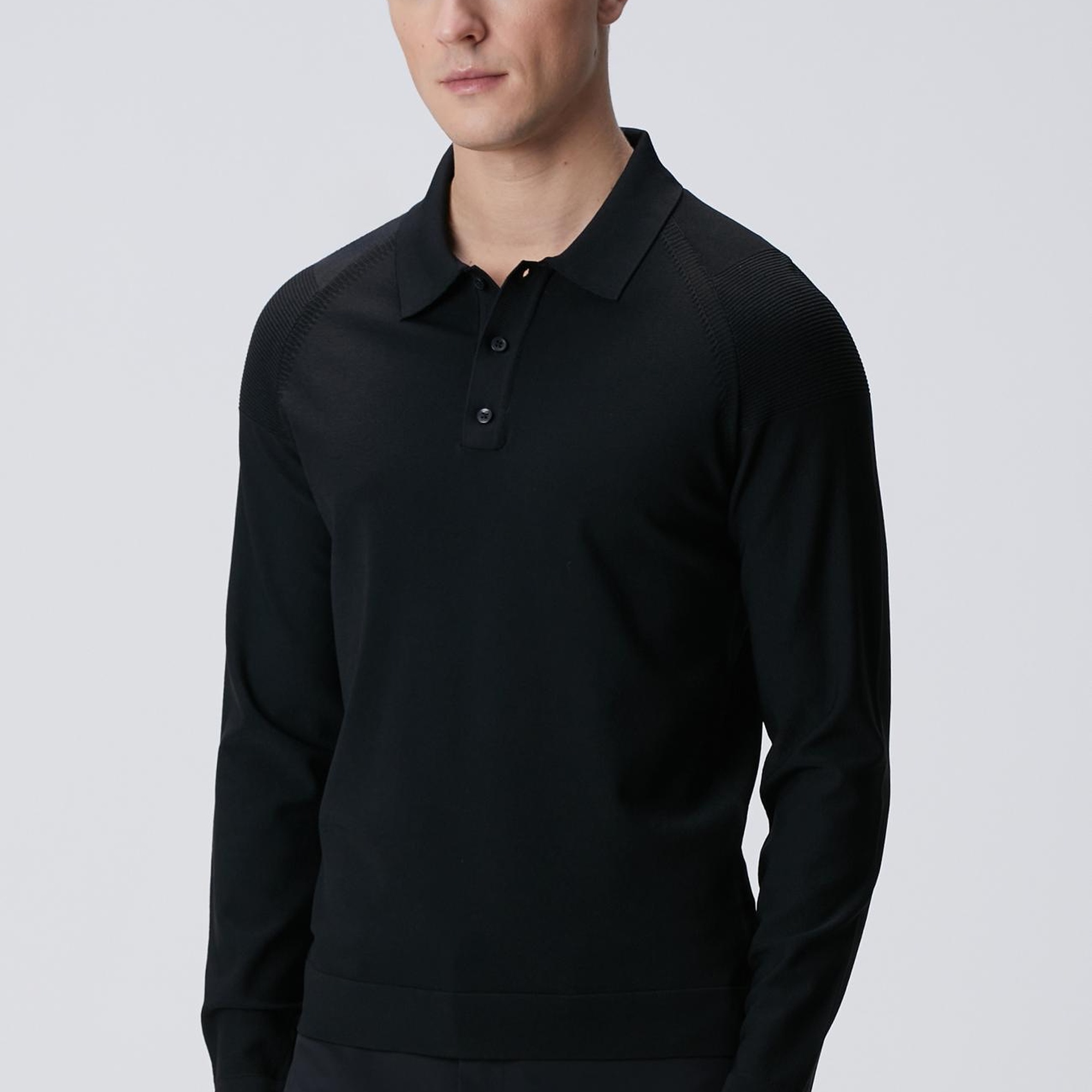 Network Erkek Siyah Triko