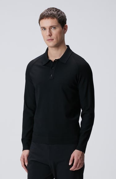  Network Erkek Siyah Triko