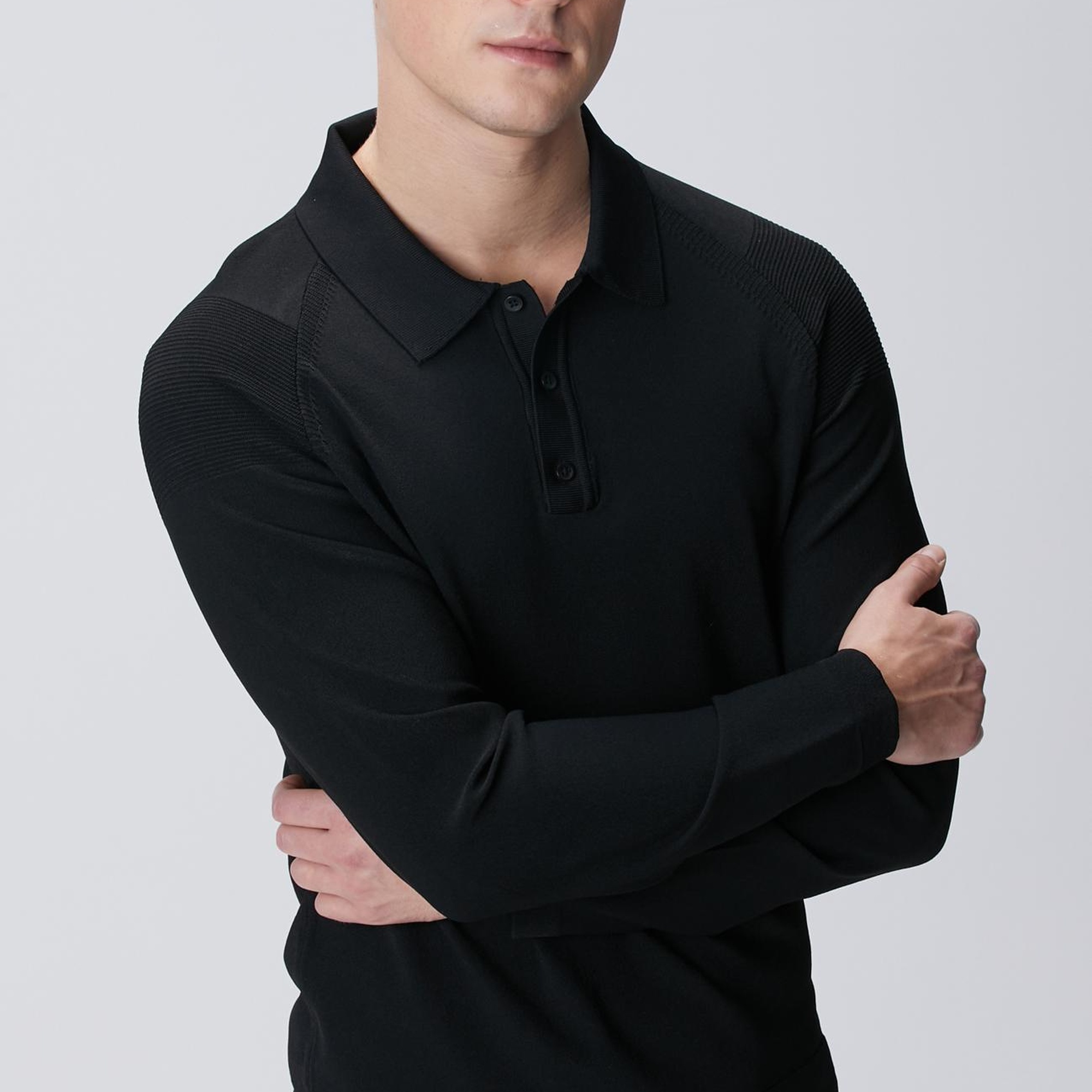 Network Erkek Siyah Triko