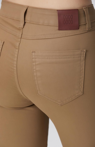  Network Kadın Camel Denim Pantolon