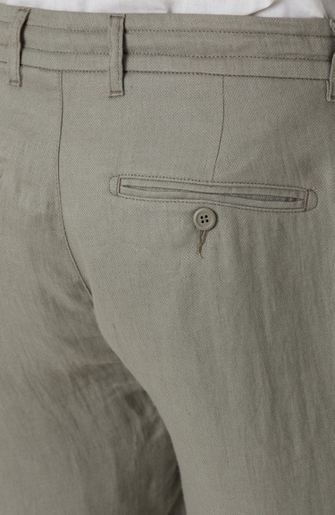  Network Erkek Haki Keten Pantolon