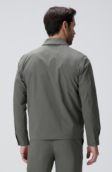  Network Erkek Haki Dış Gömlek