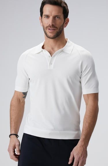  Network Erkek N-Tech Kırık Beyaz Kazak