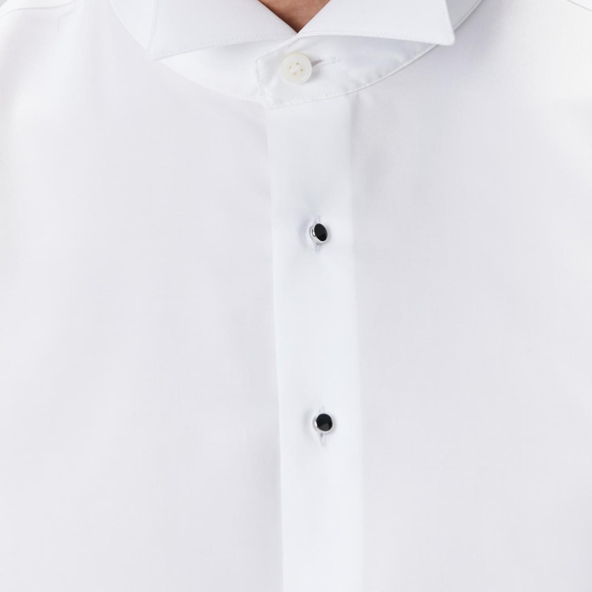 Network Erkek Beyaz Non-Iron Smokin Gömlek