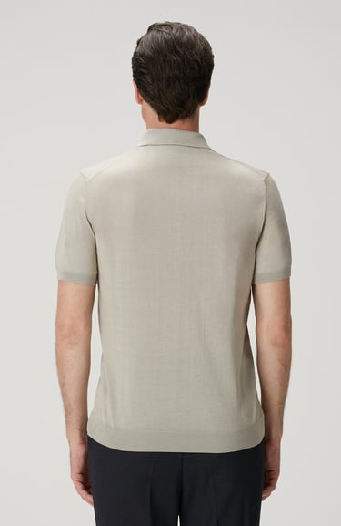  Network Erkek Limited Bej İpek Karışımlı Triko Kazak