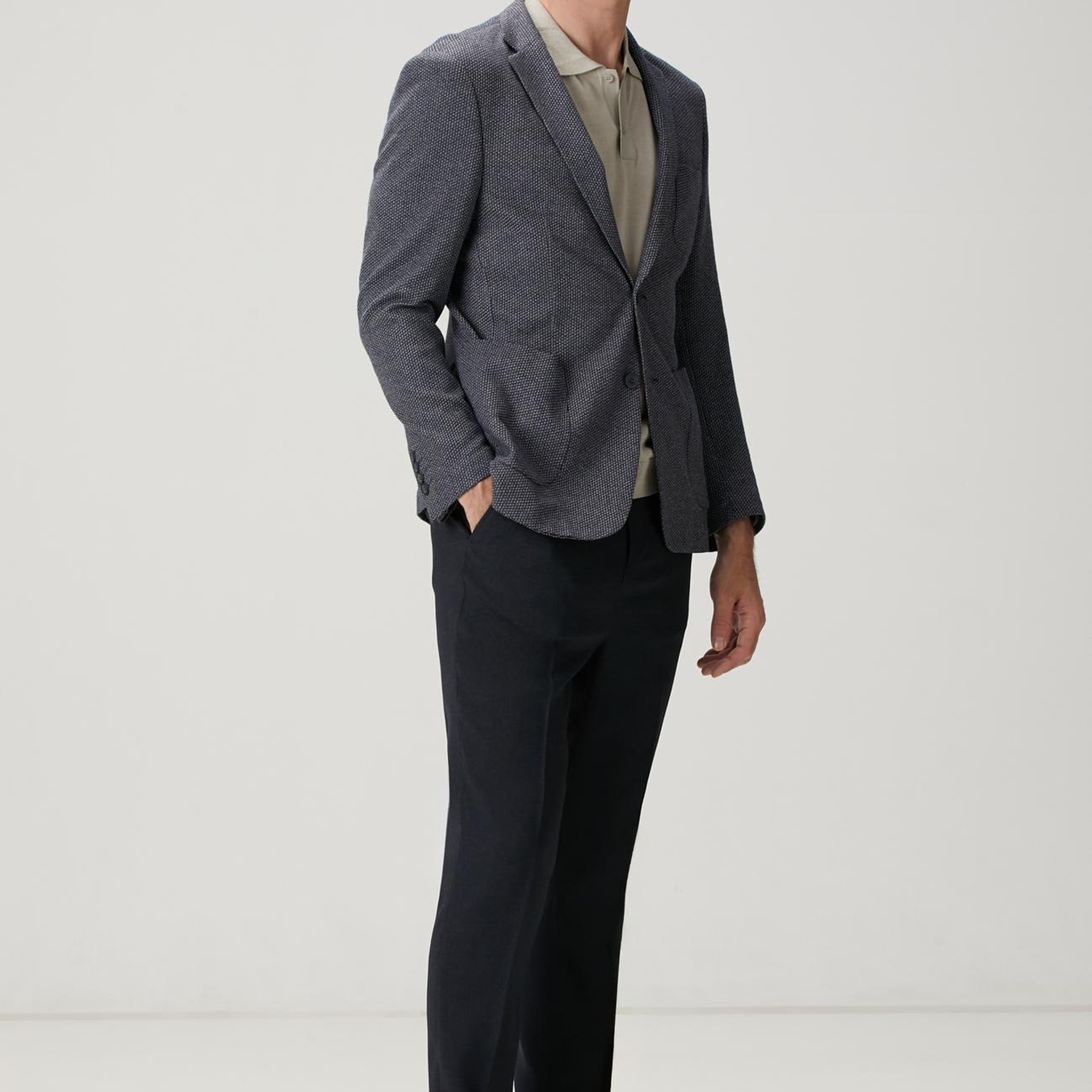 Network Erkek Limited Bej İpek Karışımlı Triko Kazak