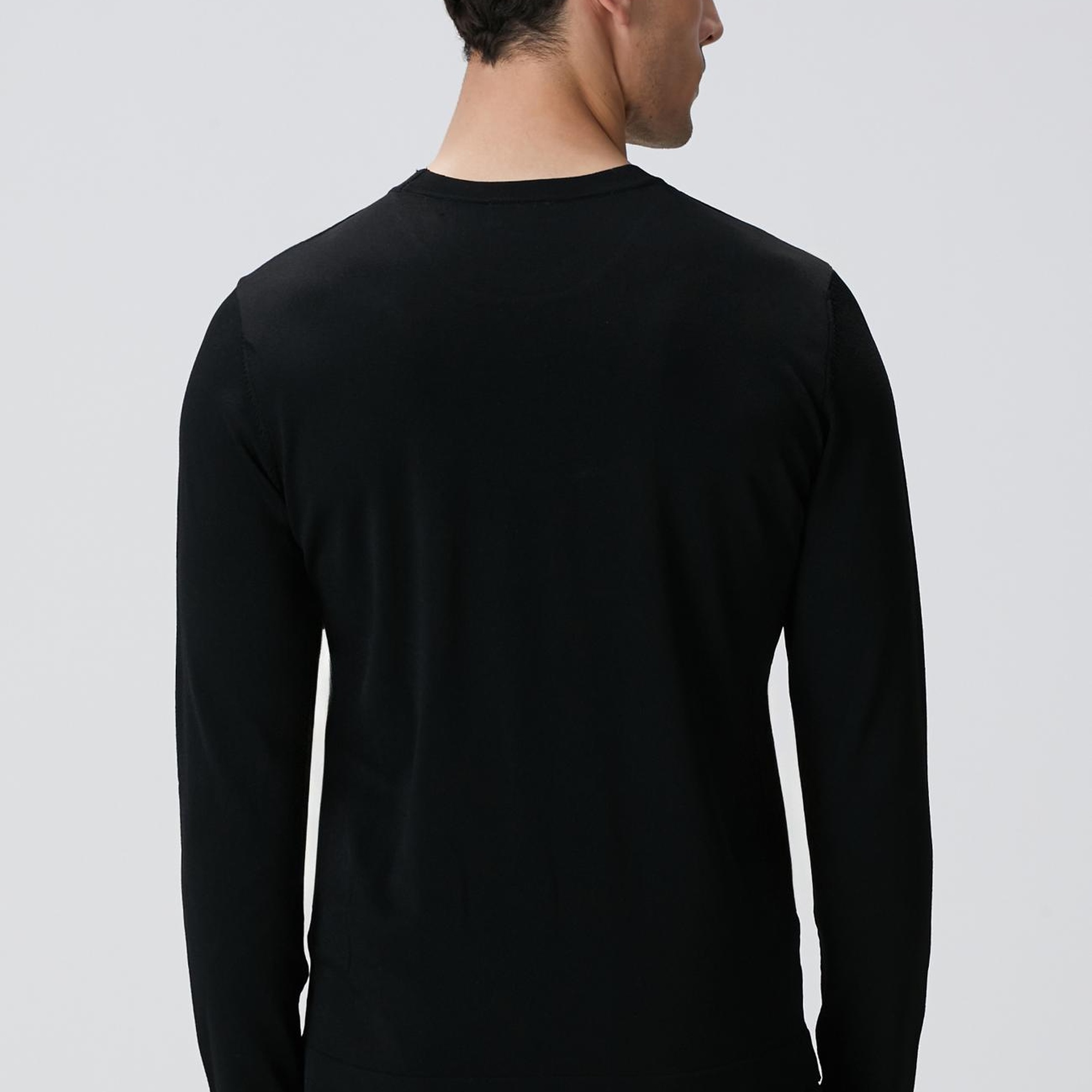 Network Erkek N-Tech Siyah Basic Kazak