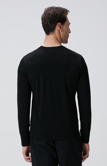  Network Erkek N-Tech Siyah Basic Kazak