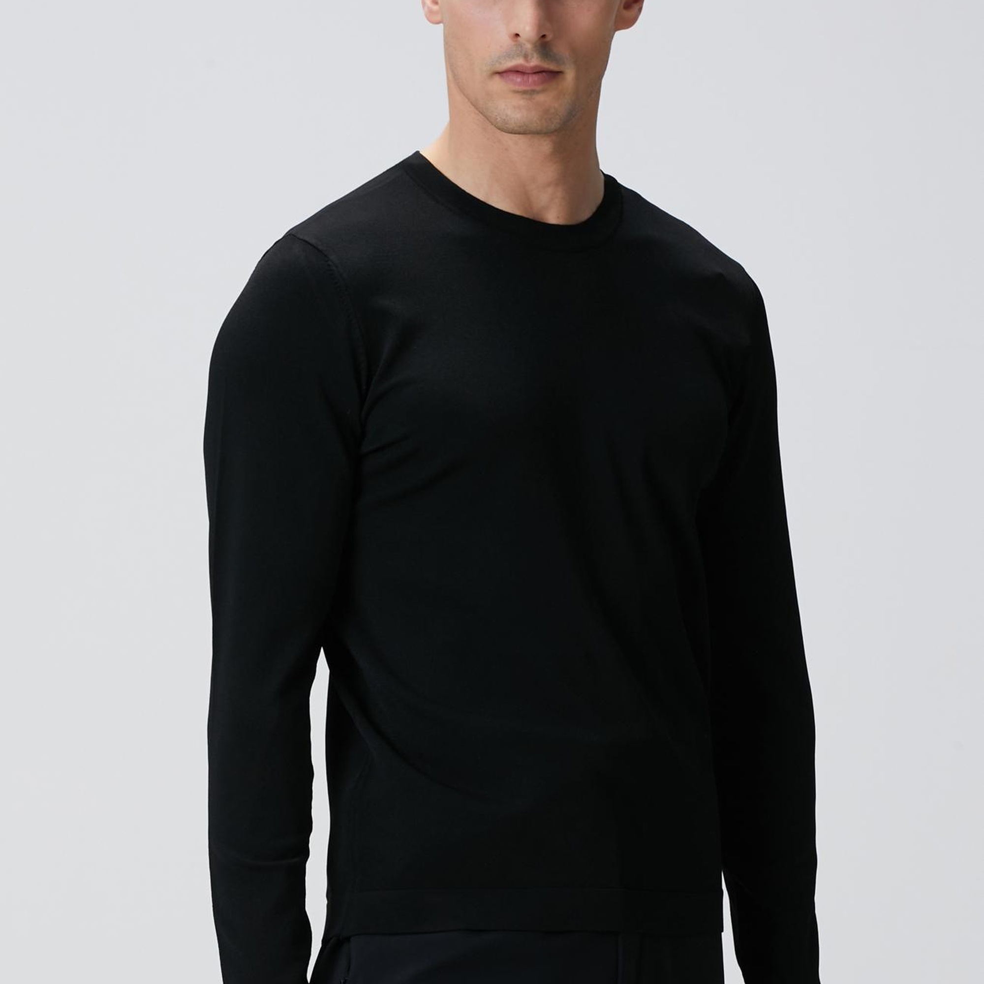 Network Erkek N-Tech Siyah Basic Kazak