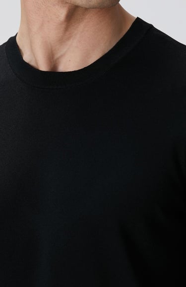  Network Erkek N-Tech Siyah Basic Kazak