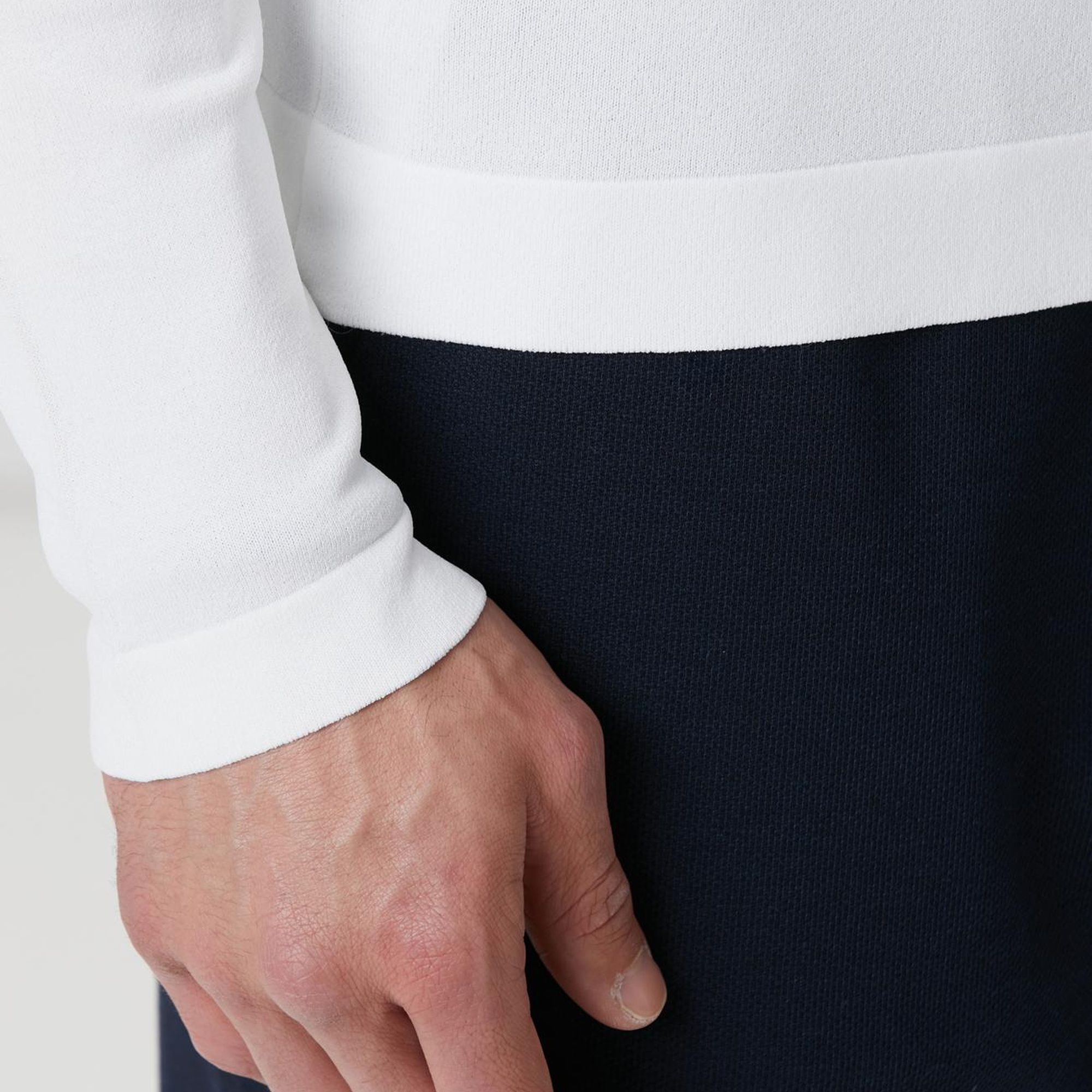 Network Erkek N-Tech Kırık Beyaz Basic Triko