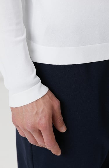  Network Erkek N-Tech Kırık Beyaz Basic Triko