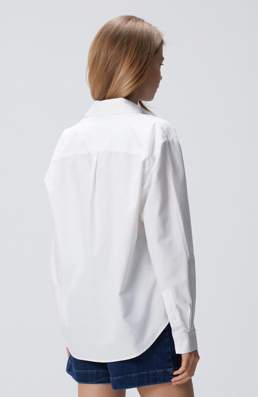  Network Kadın Beyaz Oxford Gömlek
