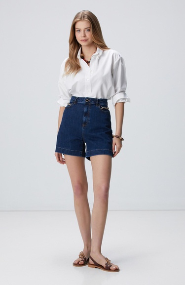  Network Kadın Beyaz Oxford Gömlek