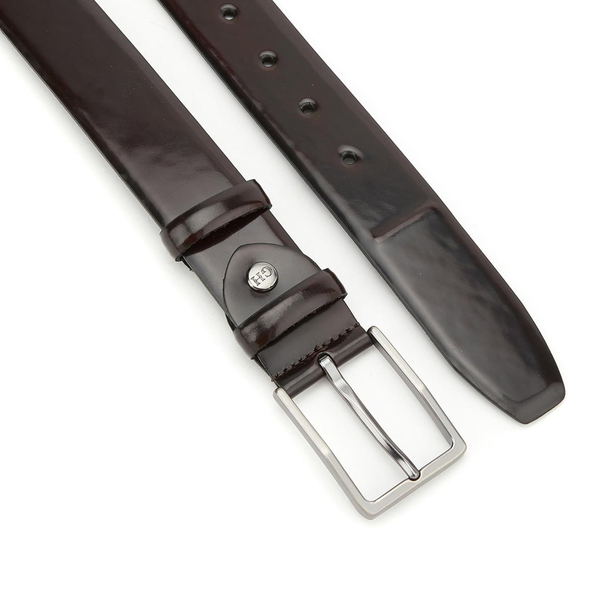 George Hogg Erkek Bordo Rugan Deri Kemer