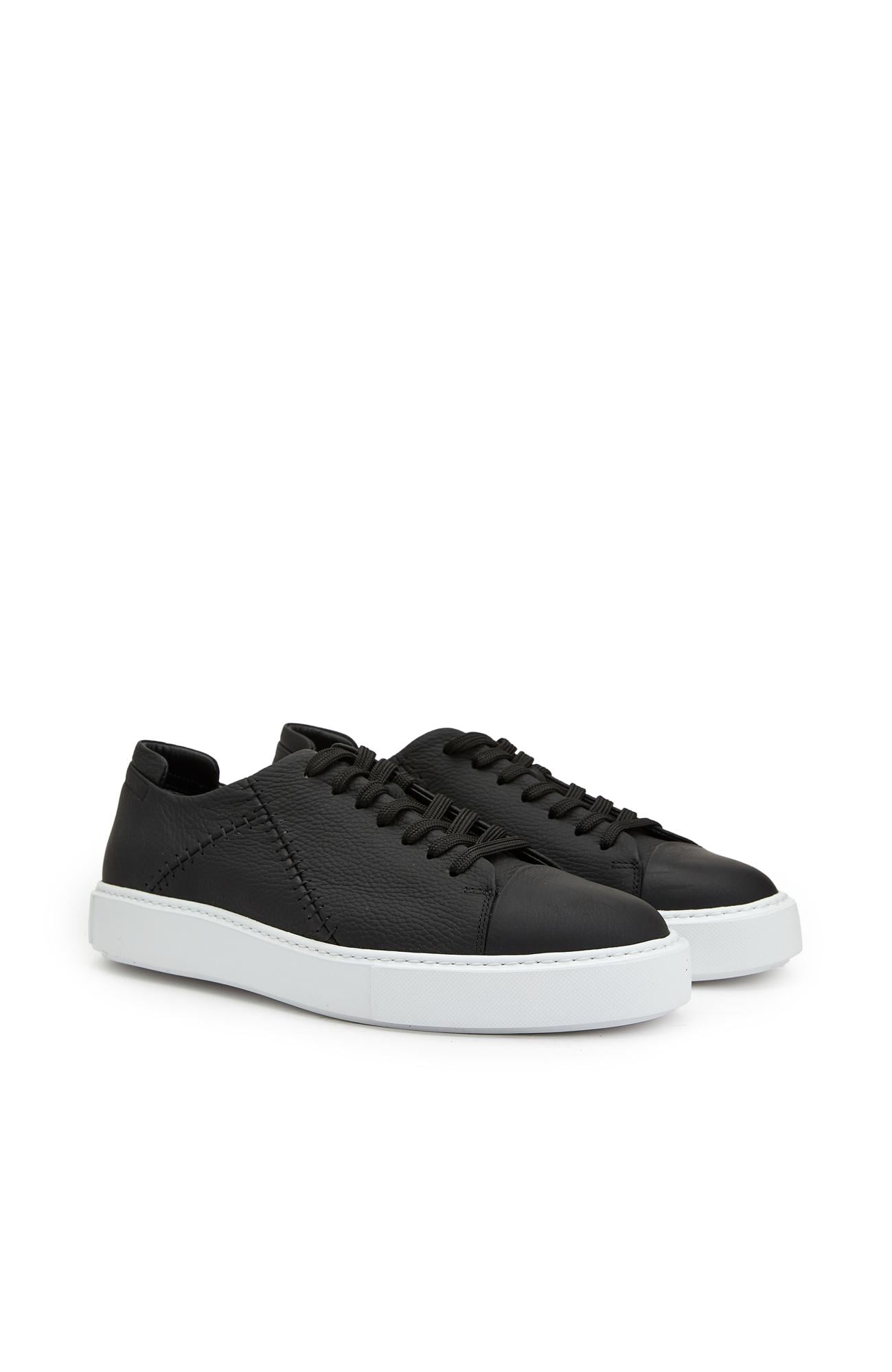  Divarese Erkek Siyah Desenli Sneaker
