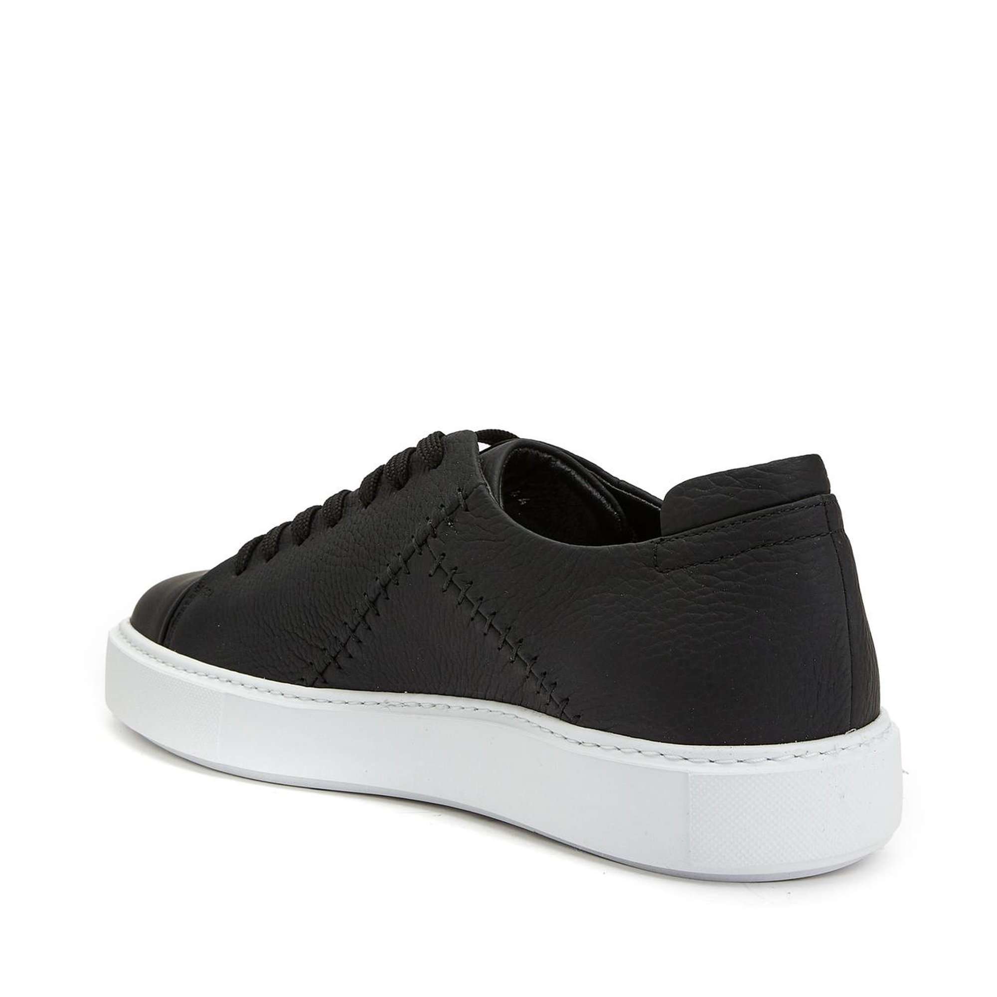 Divarese Erkek Siyah Desenli Sneaker