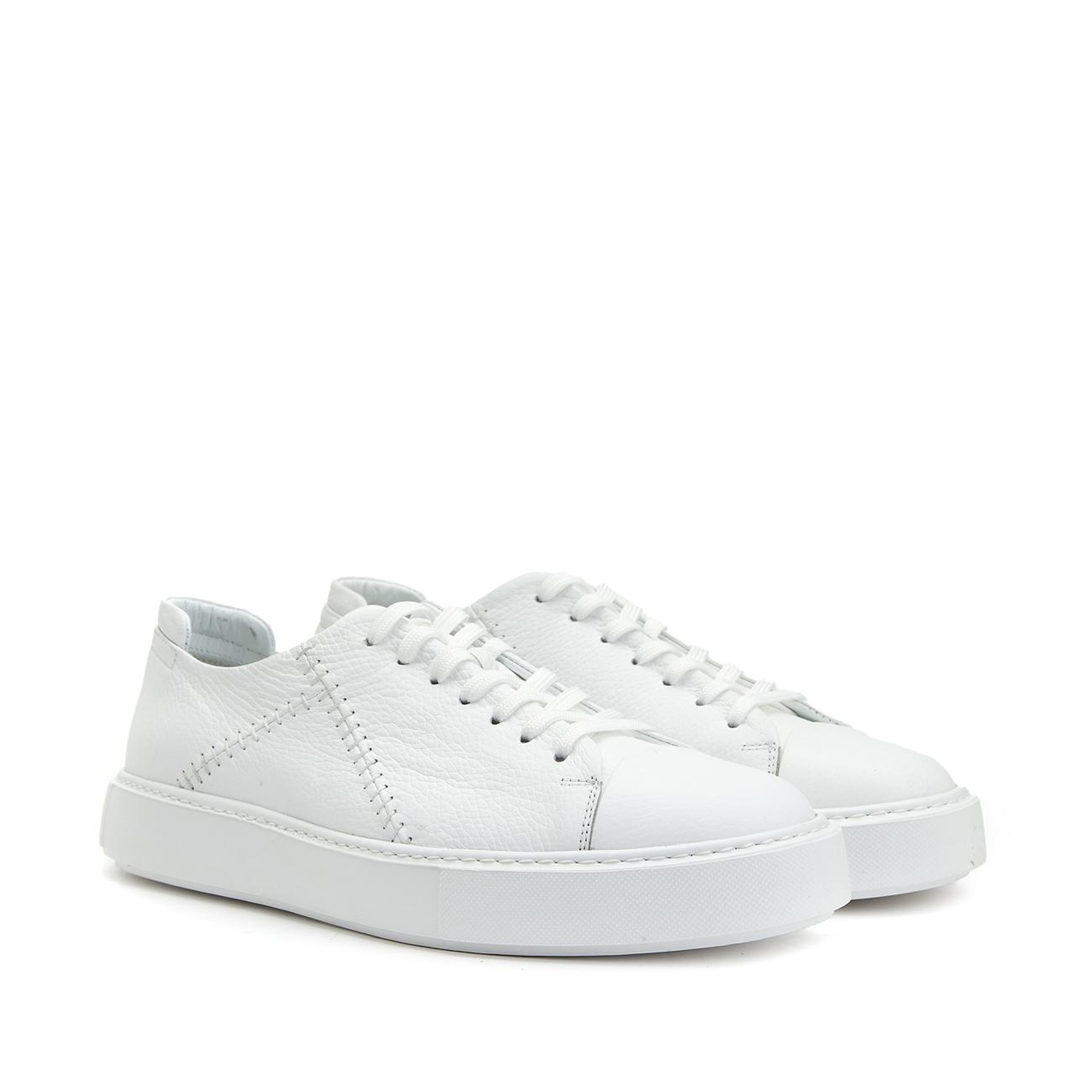 Divarese Erkek Beyaz Desenli Sneaker