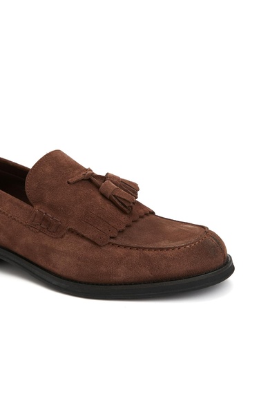  George Hogg Icons Erkek Kahverengi Süet Loafer