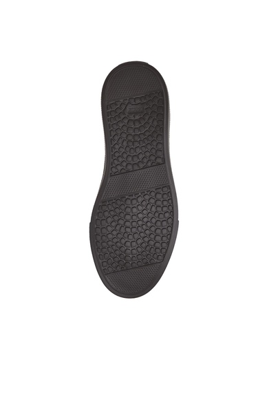  George Hogg Erkek Kahverengi Logolu Deri Sneaker Ayakkabı